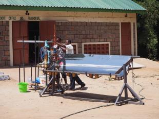 "Made-In-Kenya" prototype solar thermal desalinator